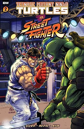 Teenage Mutant Ninja Turtles Vs. Street Fighter #2