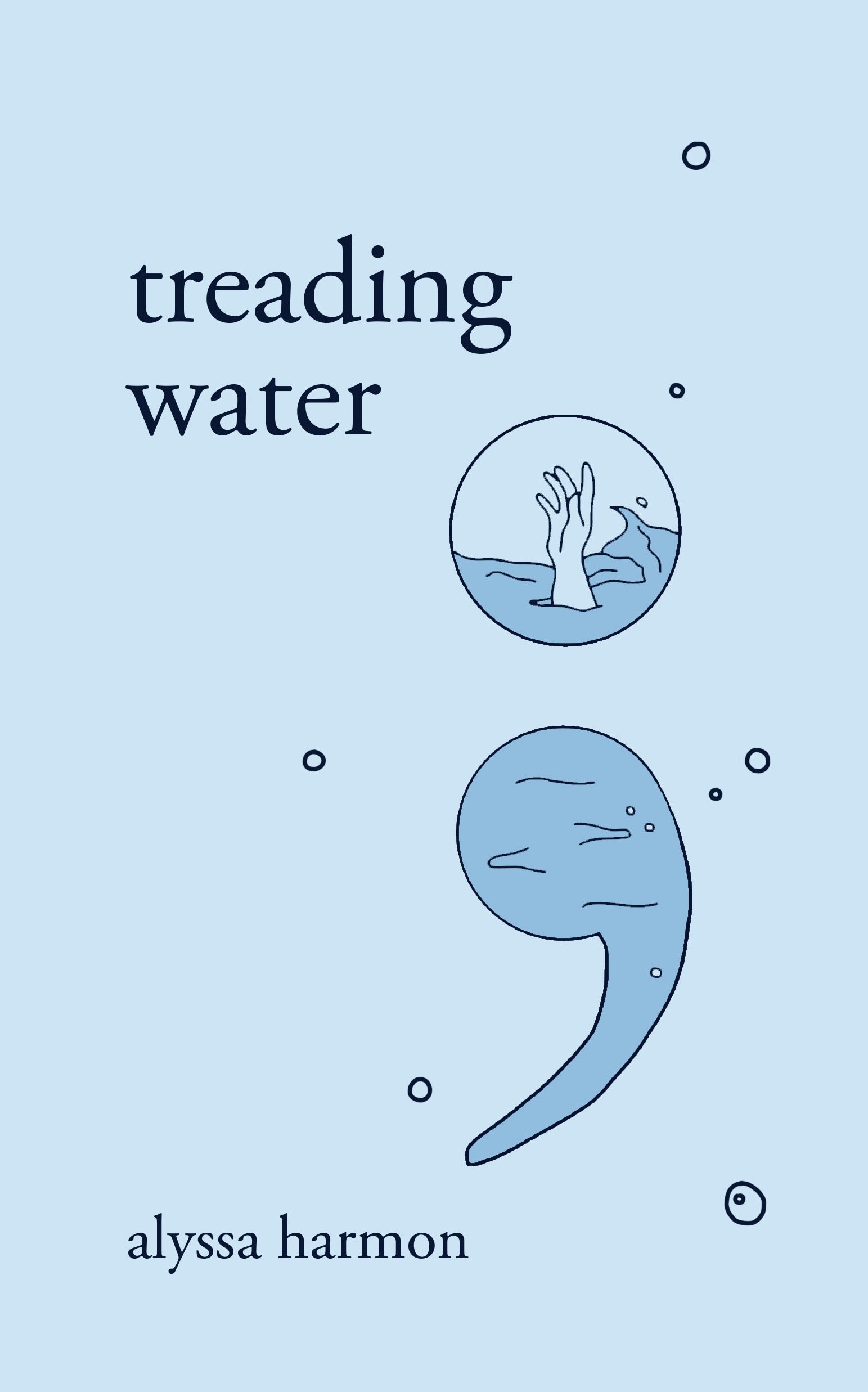treading water: poems on the depths of mental health