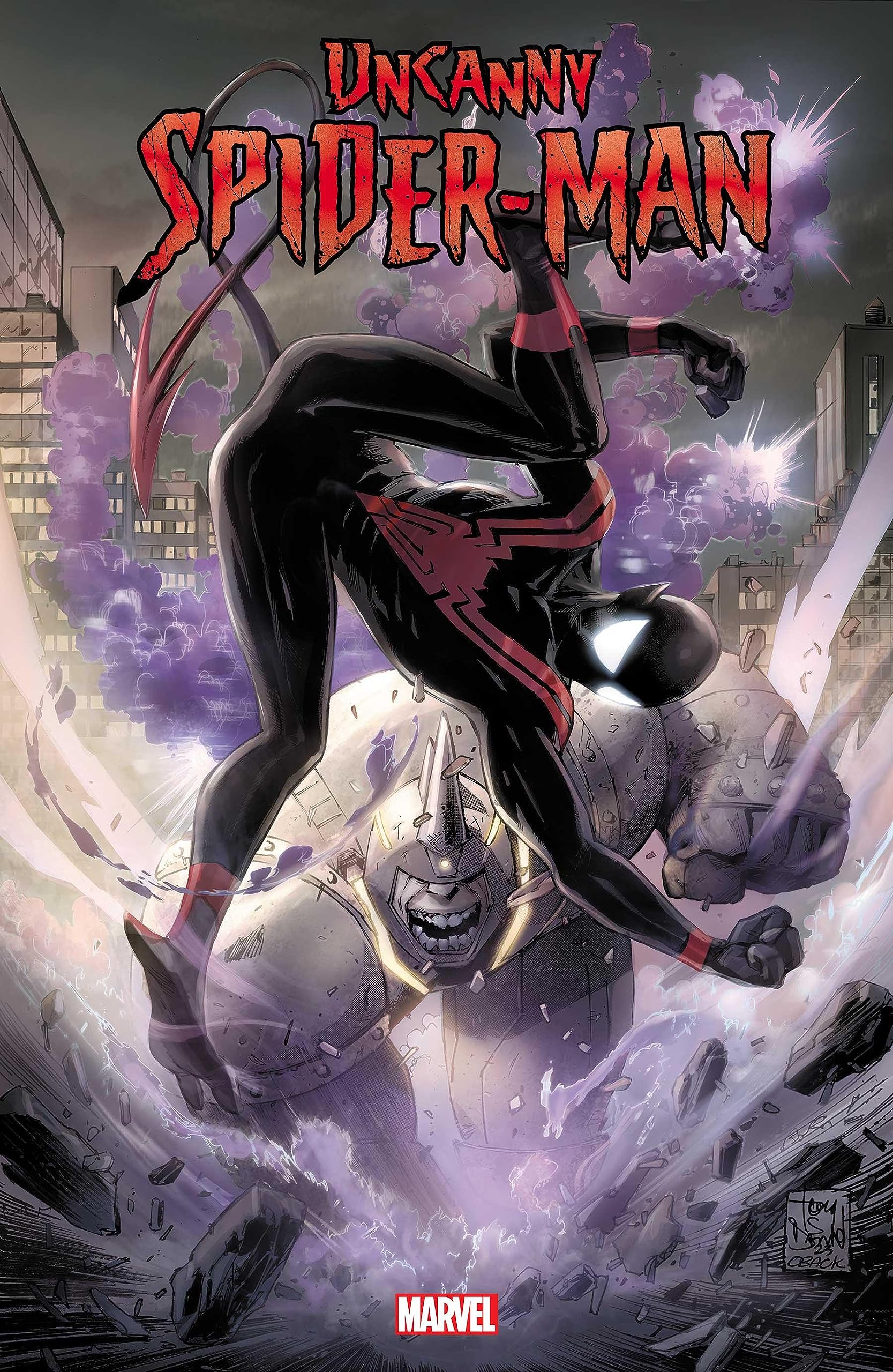 Uncanny Spider-Man (2023) book cover 2