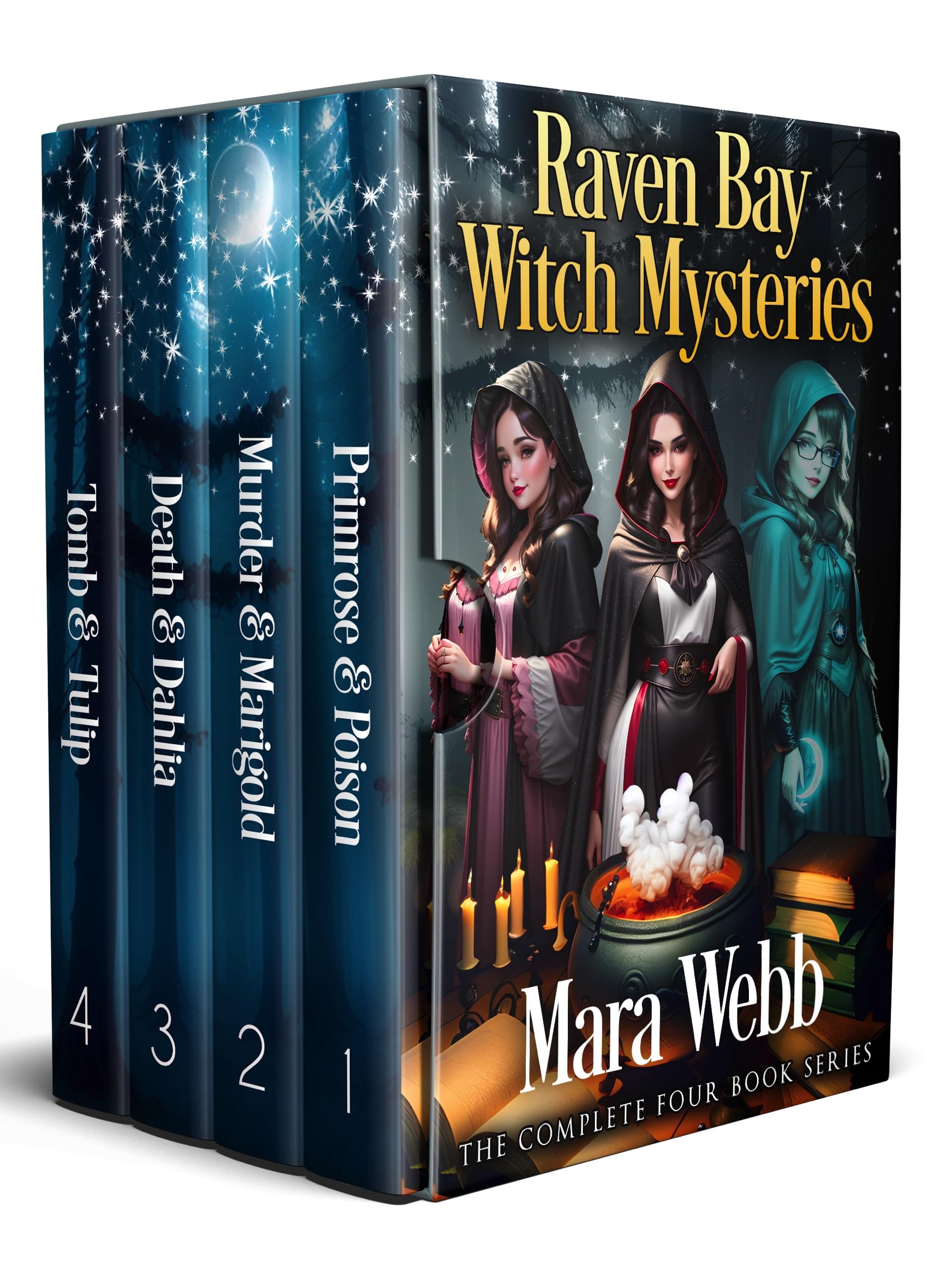 Complete Raven Bay Witch Mysteries Books 1-4