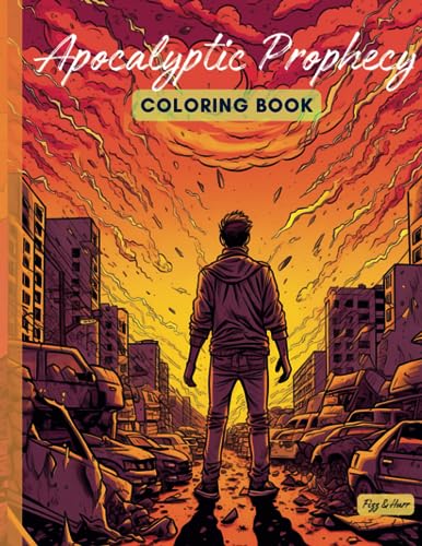 Apocalyptic Prophecy Coloring Book: Grayscale Coloring Adult Coloring