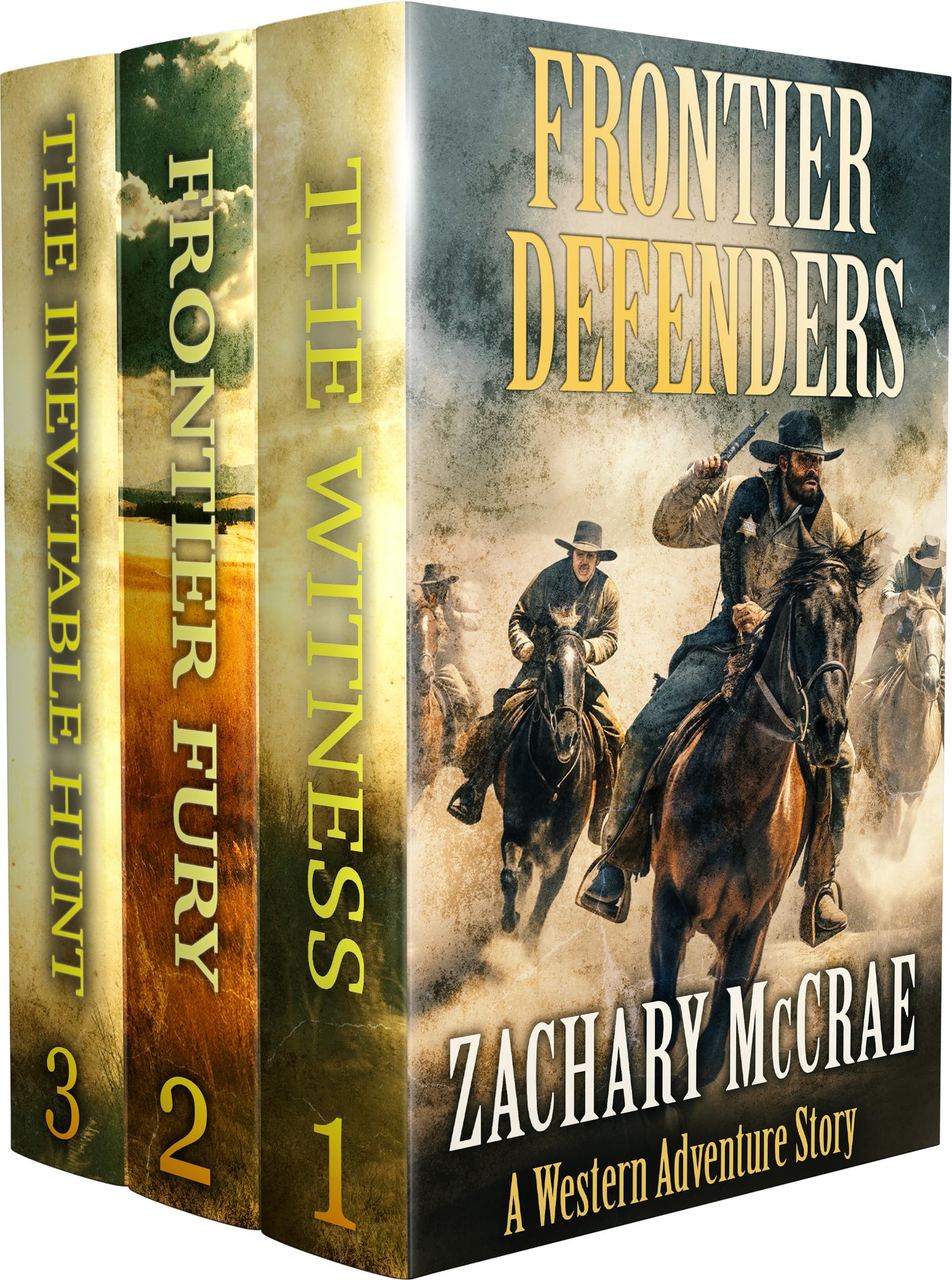 Frontier Defenders: A Classic Western Adventure Book Collection