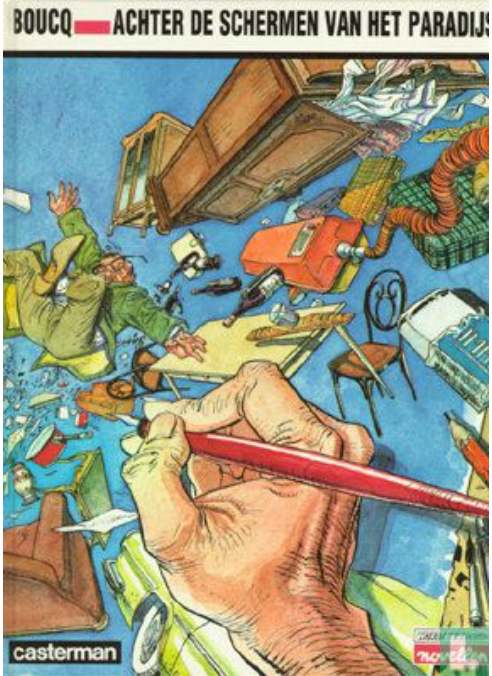 Achter de schermen van het paradijs book cover