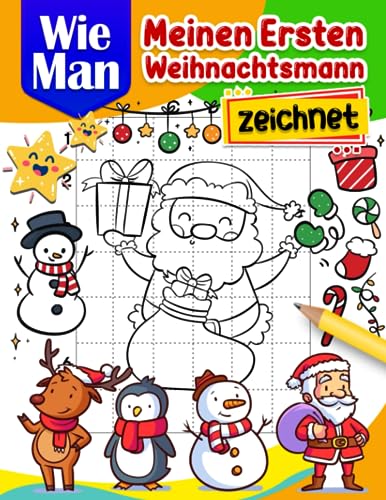 Weihnachtsmann zeichnen einfach: Kreativer Spaß für Groß und Klein!