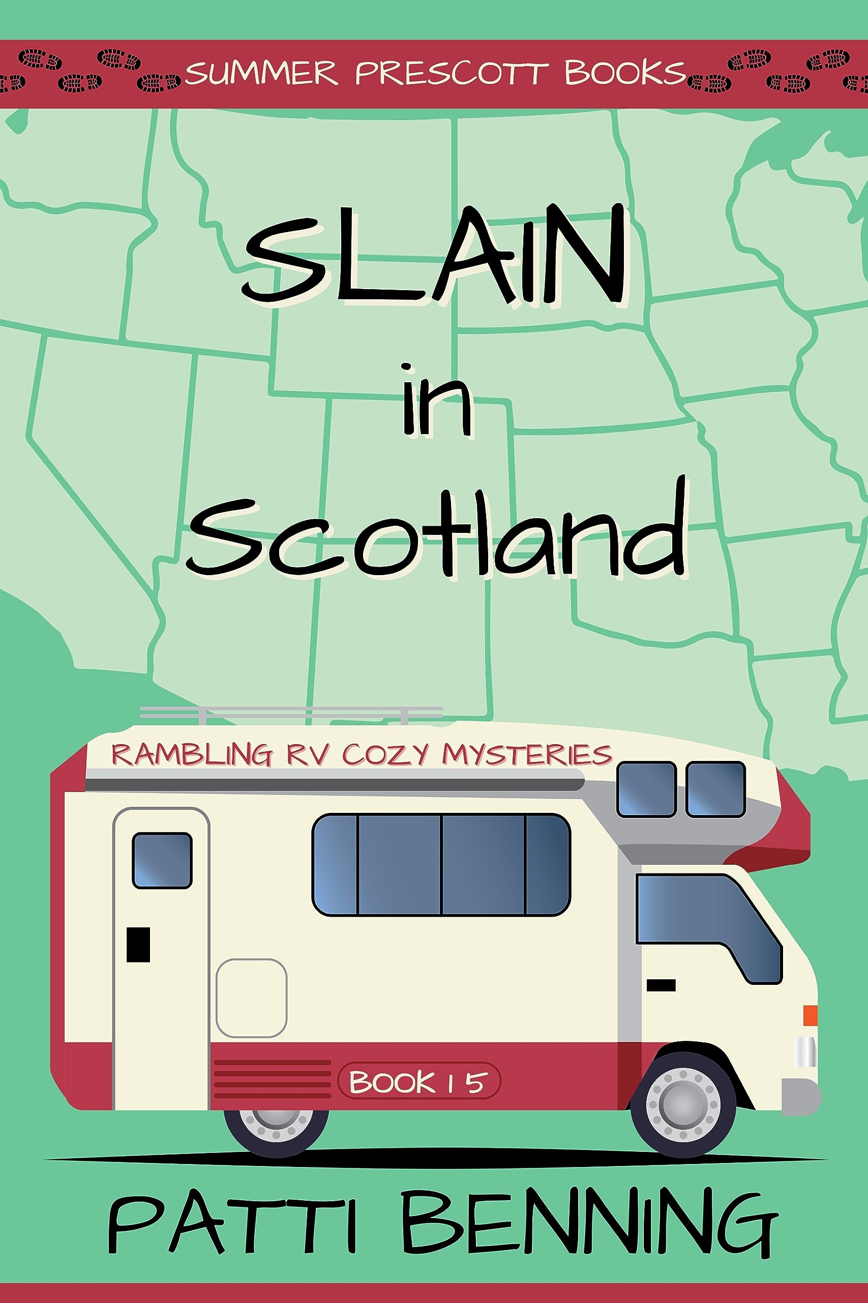 Slain in Scotland book cover