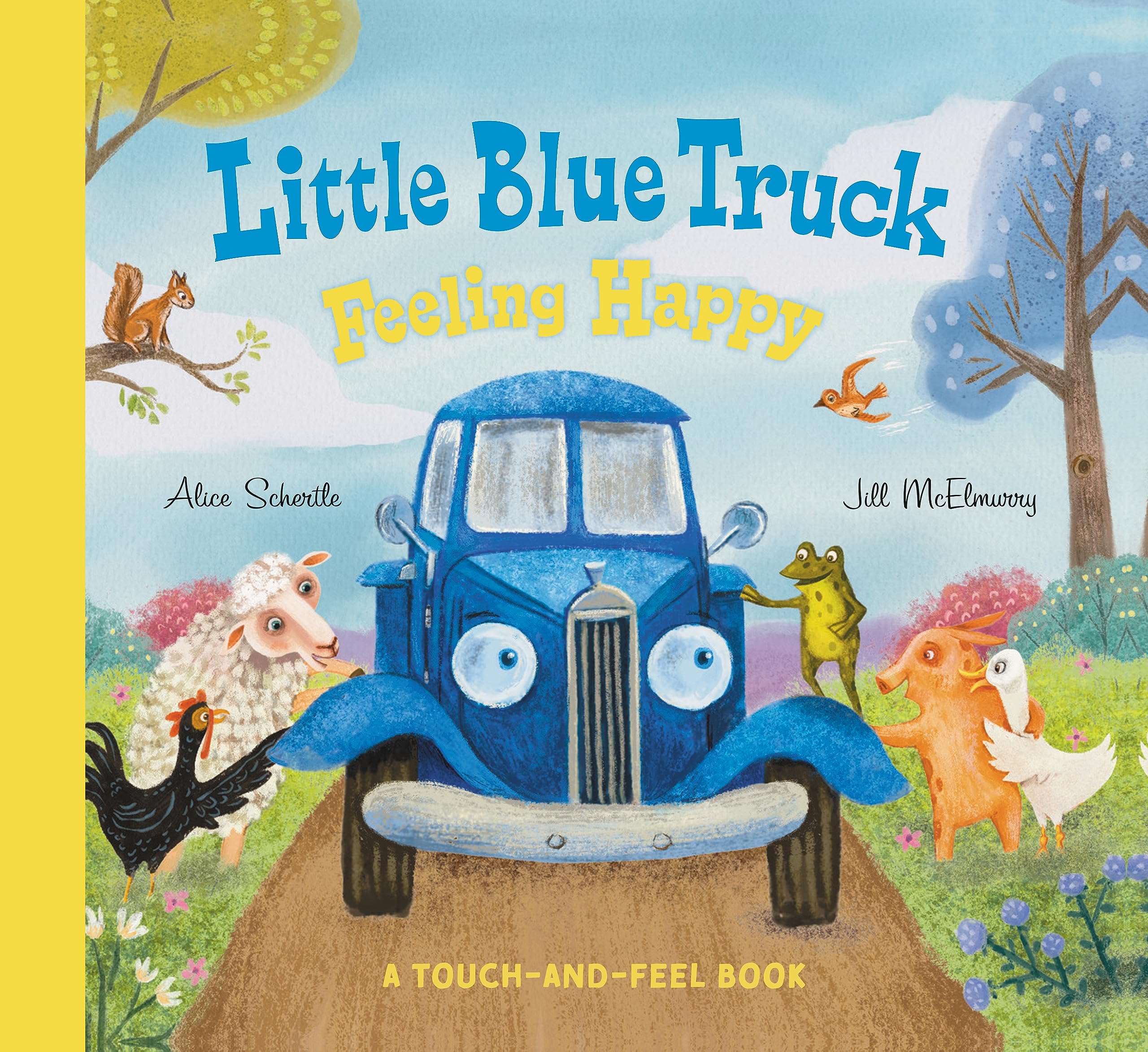 Little Blue Truck Feeling Happy book cover