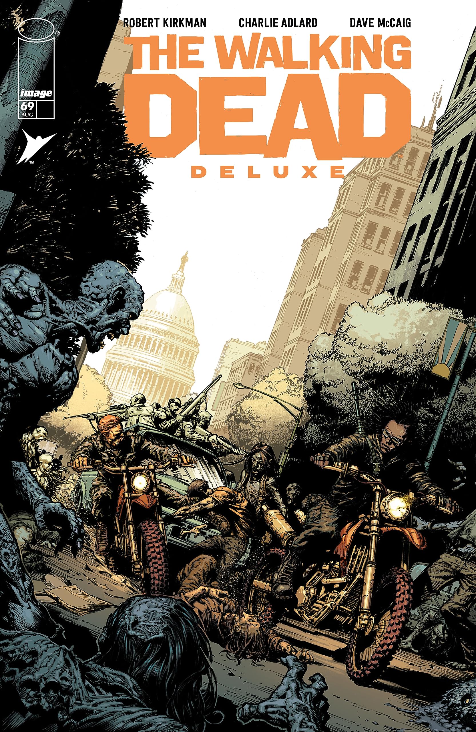 The Walking Dead Deluxe #69 book cover