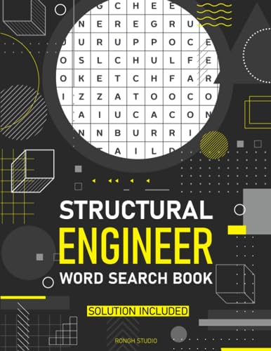 Structural Engineer Word Search Book: A Puzzle Book with Structural ...