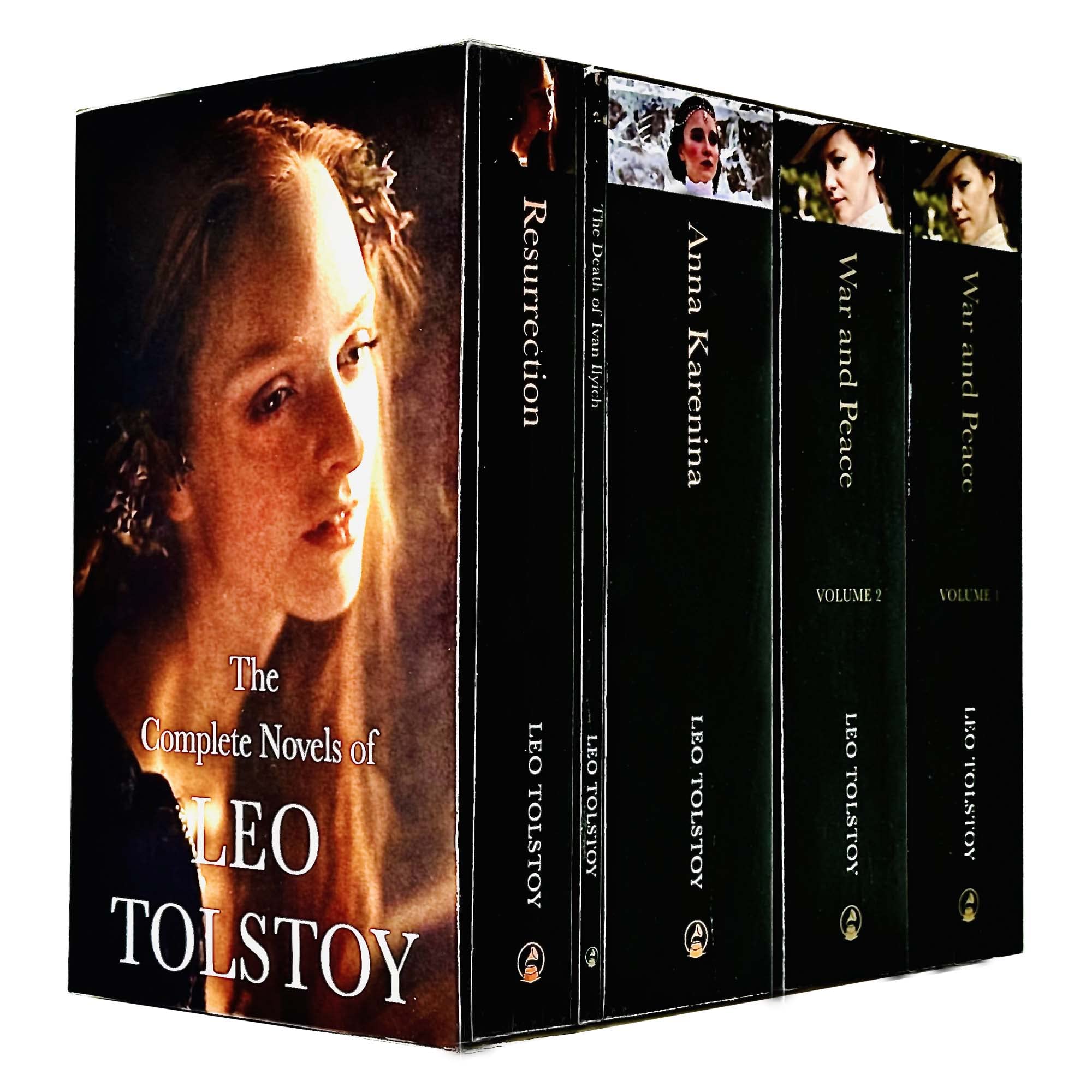 The Complete Novels of Leo Tolstoy Classic Stories 5 Books Collection