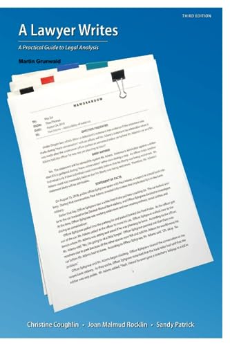 A Lawyer Writes