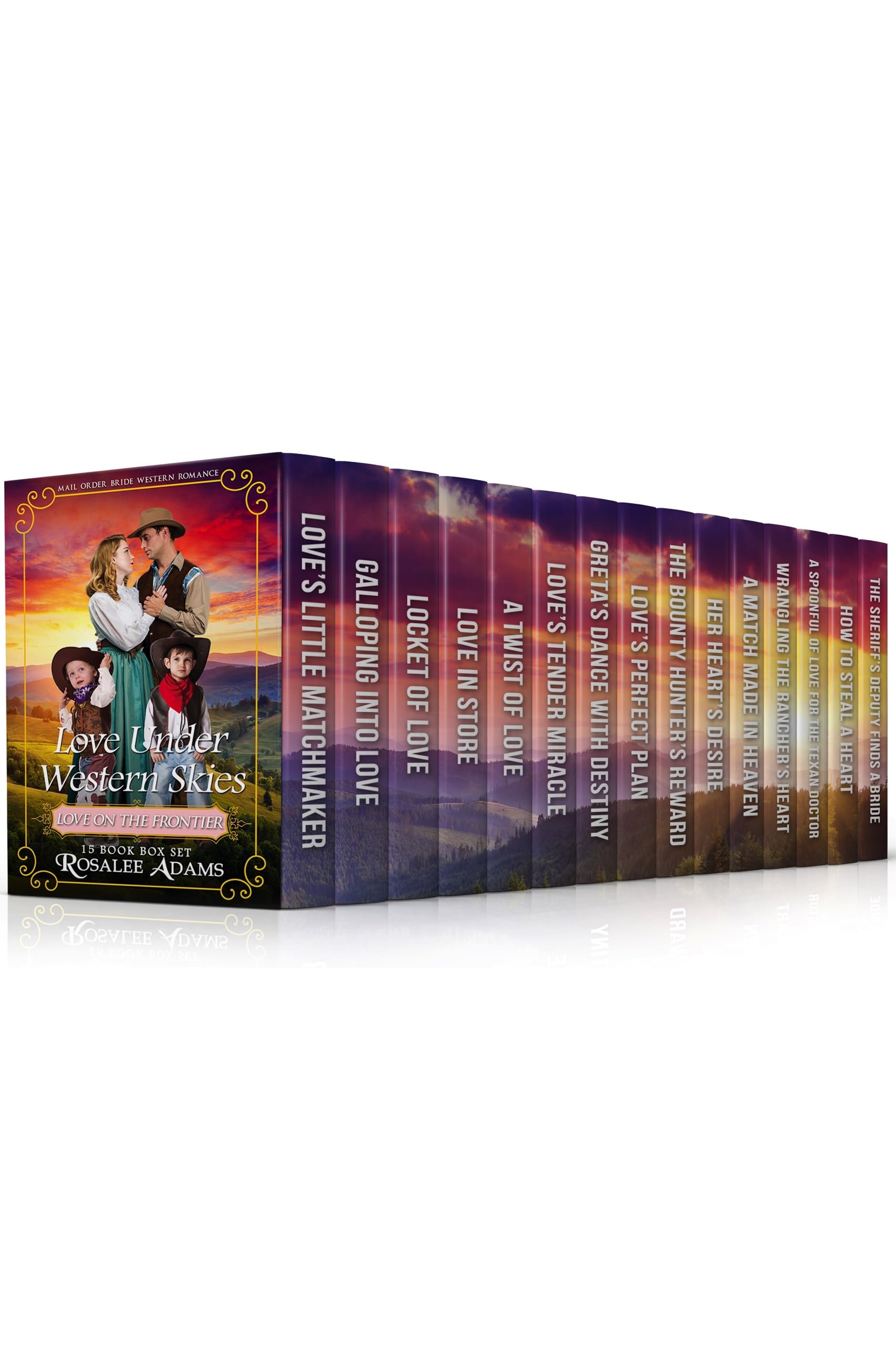 Love Under Western Skies: 15 Book Box Set