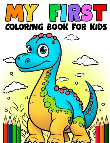 My First Coloring Book For Kids: First Color Book, Baby Coloring Book ...