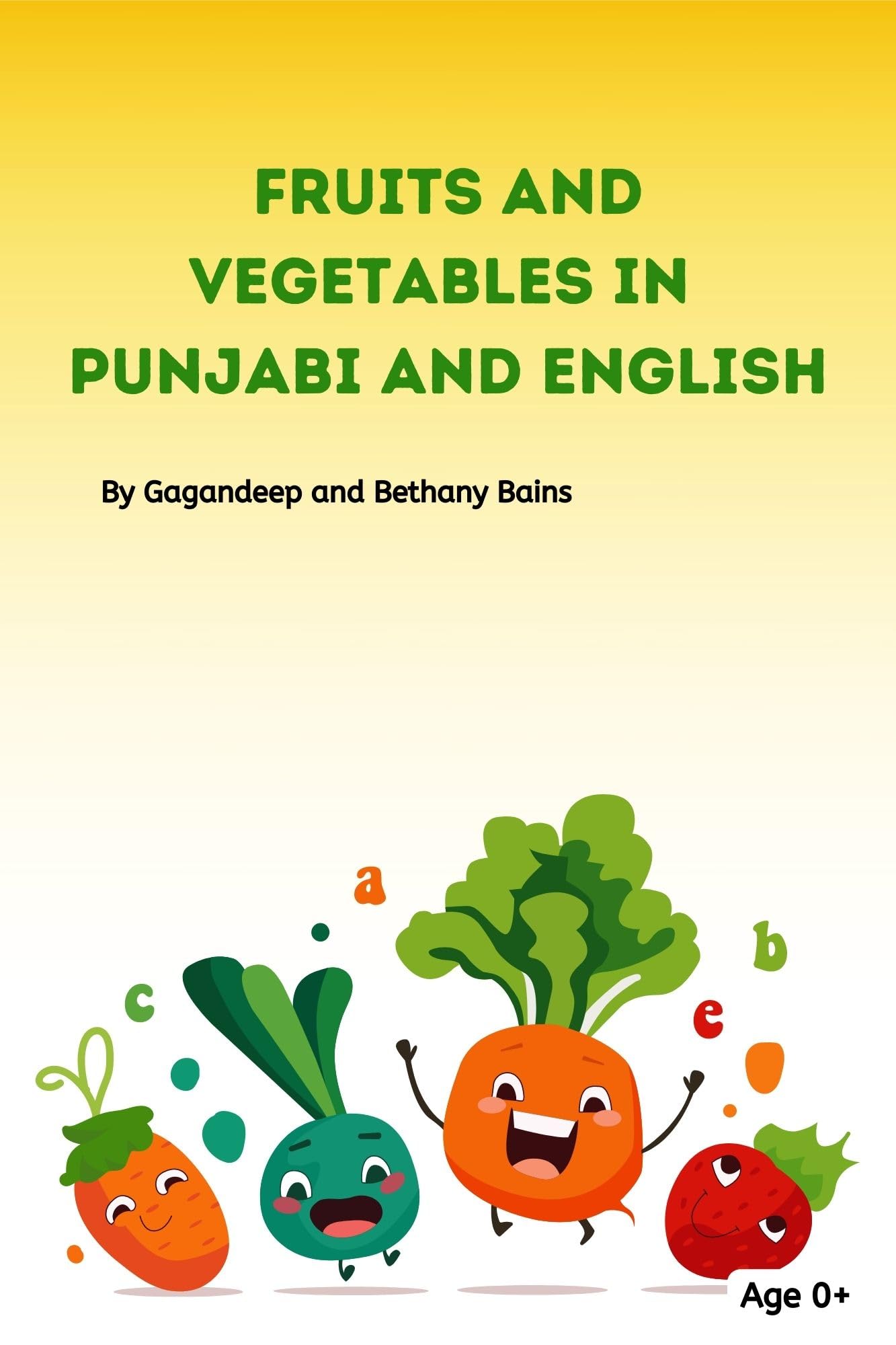 Fruits and Vegetables Names in Punjabi and English by Gagandeep Bains
