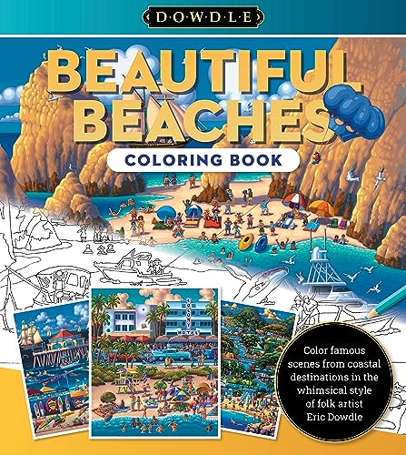 Beautiful Beaches Coloring Book