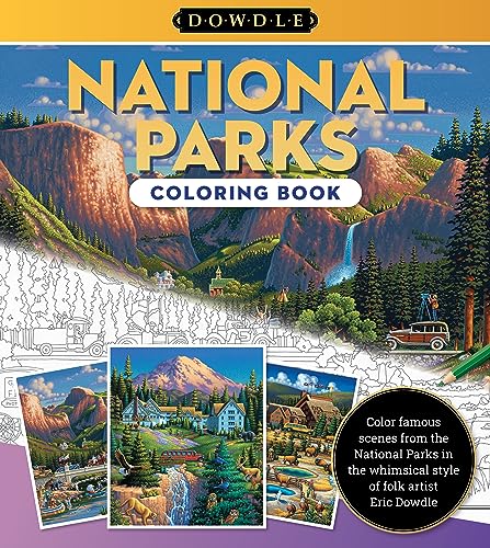 National Parks Coloring Book