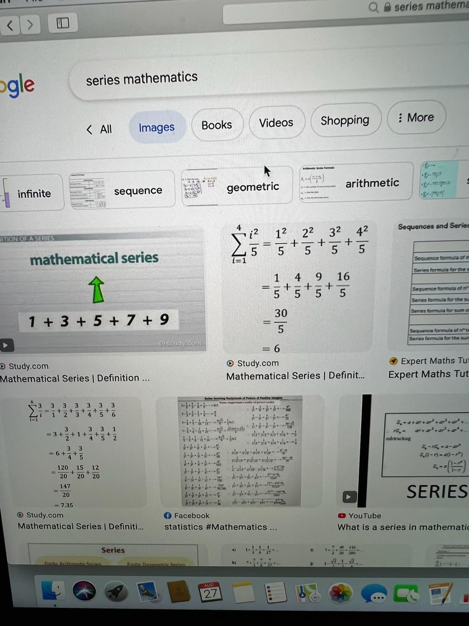 Overhauling Math Sequence and Series theory// math research by