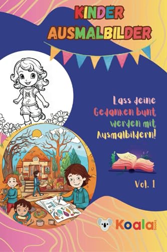 Familienzeit & Farbenfrohe Gedanken: Ausmalbilder zum Nachdenken & Entspannen