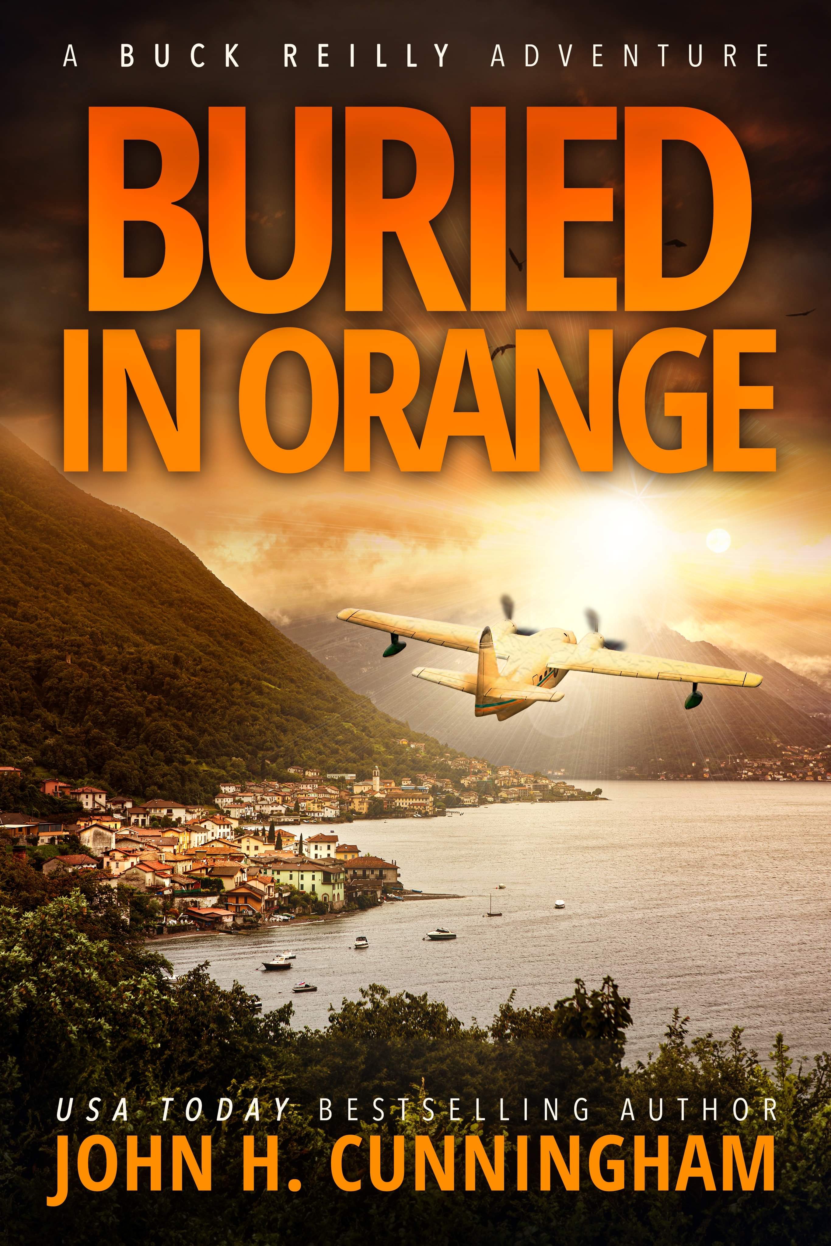 Buried in Orange book cover
