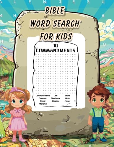 Bible Word Search For Kids: Studying the Bible in a Fun and Exciting ...