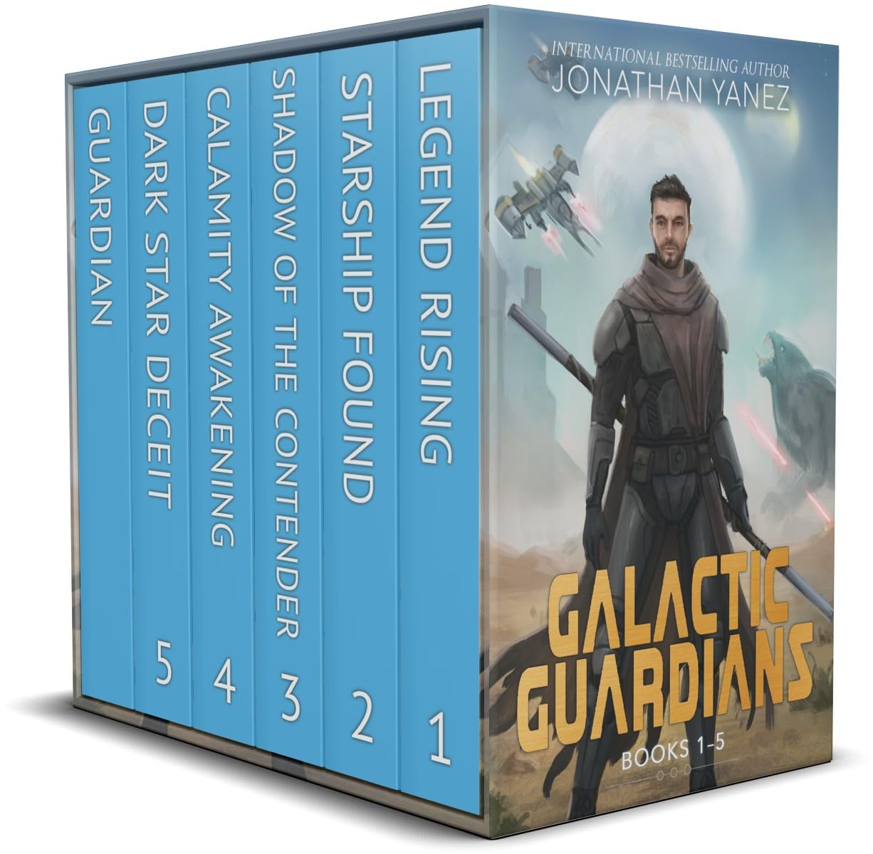 Galactic Guardians Box Set: Books 1 - 5 + Bonus Short Story