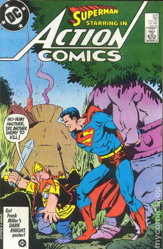 Action Comics (1938-2011) #579 book cover