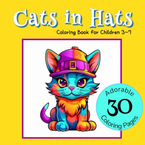 cats-in-hats-coloring-book-for-children-3-7-by-ceecee-cesare-goodreads