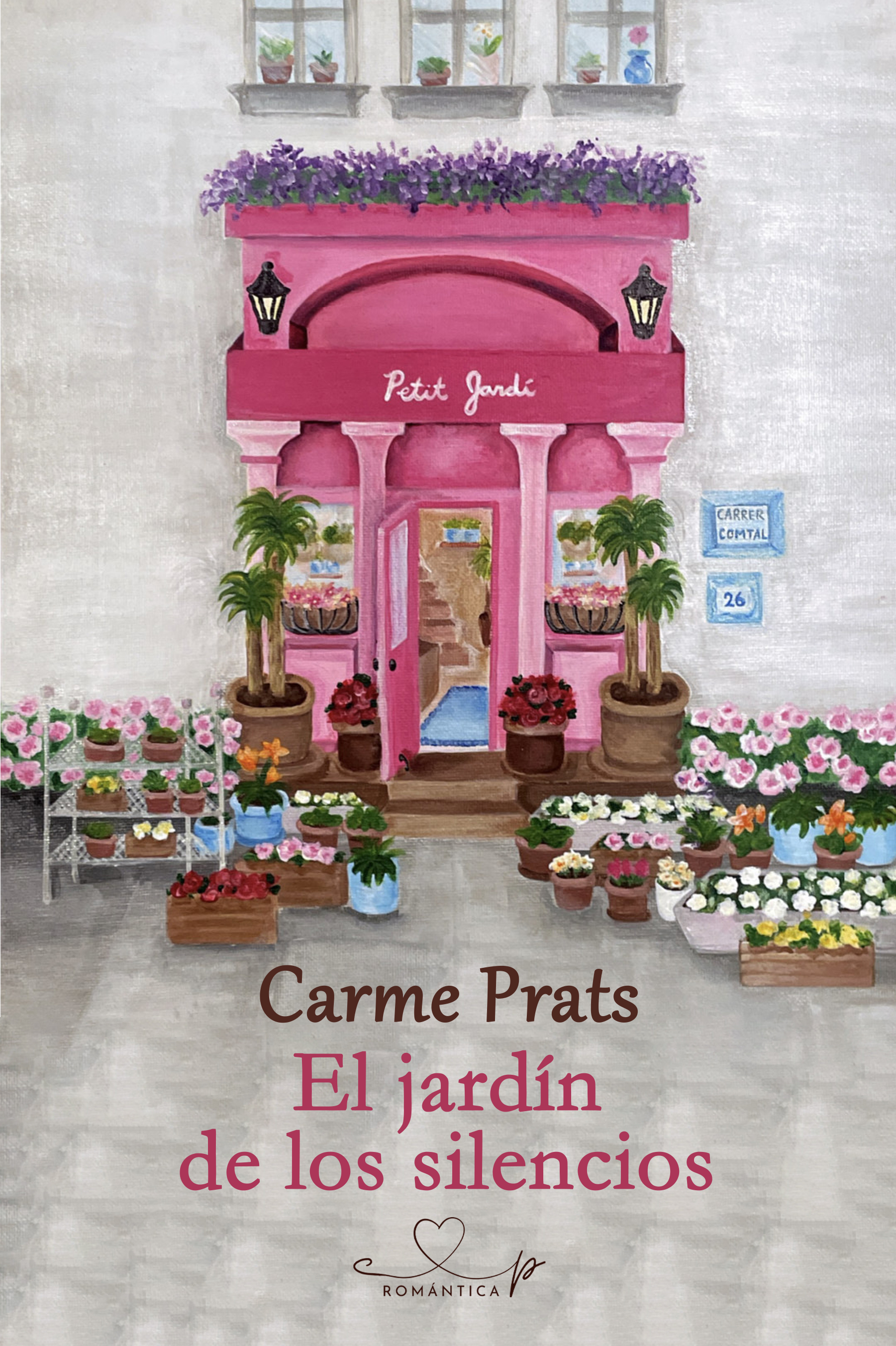 El jardín de los silencios: novela romántica contemporánea