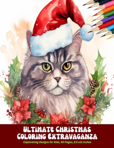 Ultimate Christmas Coloring Extravaganza: Captivating Designs for Kids