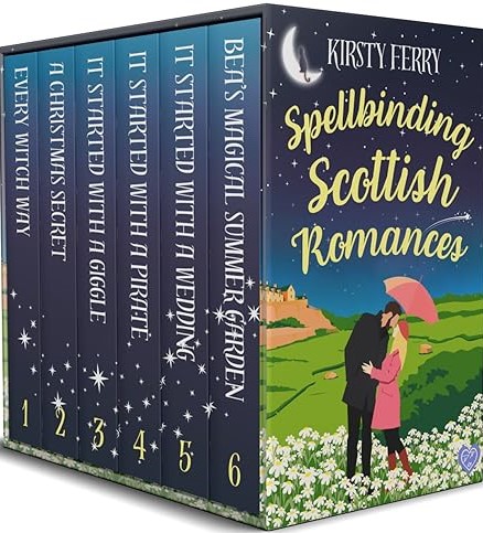 Spellbinding Scottish Romances: Books 1-6