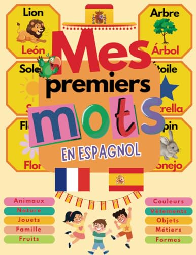 Livre Audio Yoto 'Mes 100 Premiers Mots En Espagnol' – Pour Conteuse Yoto Player/Mini, Apprentissage Enfants 3-14 Ans