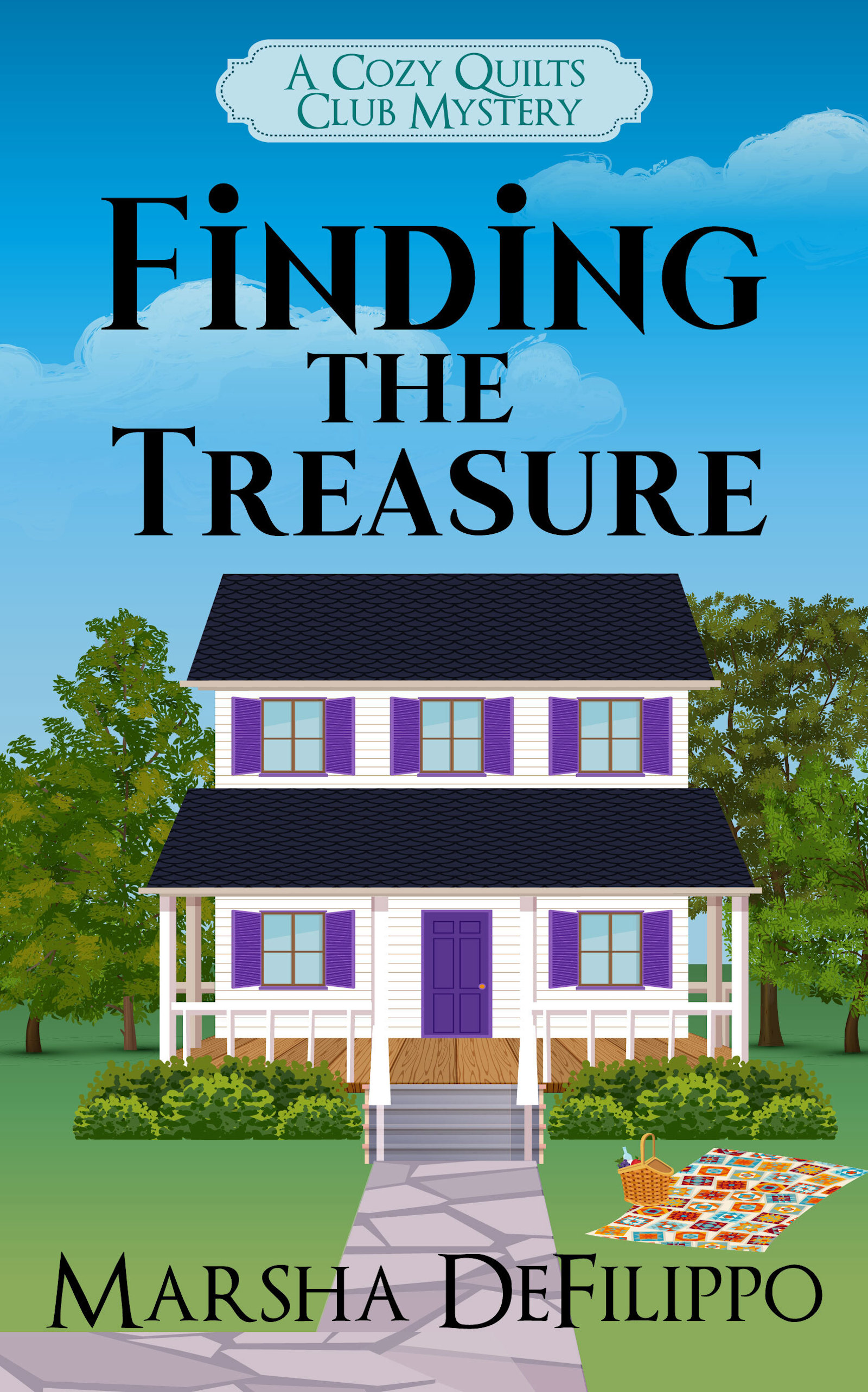 Finding the Treasure: A Cozy Quilts Club Mystery