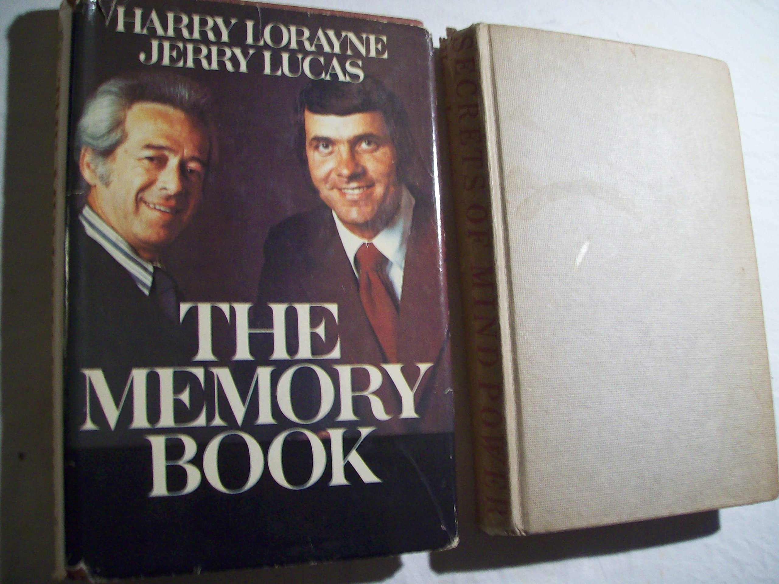 Harry Lorayne 2 Volumes Set The Memory Book & Secrets of Mind Power by