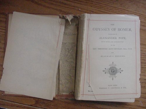 The Odssey of Homer book cover