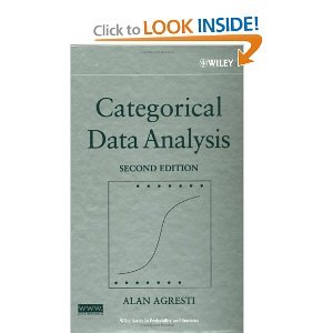 Categorical Data Analysis 2nd (second) edition byAgresti by Agresti ...