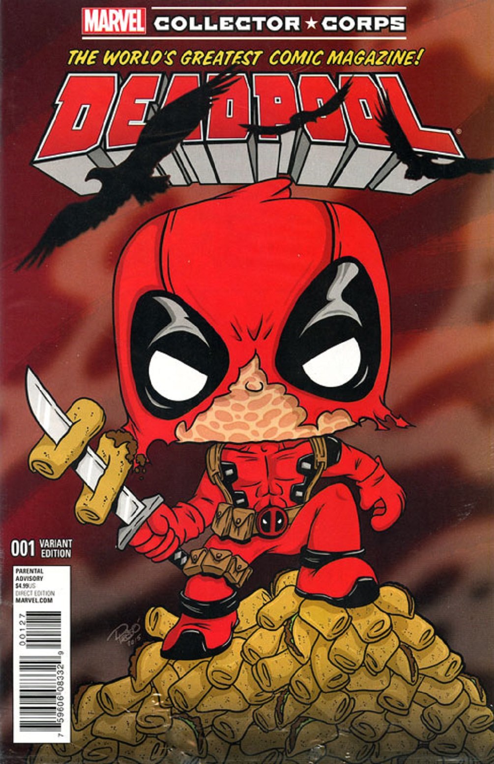 Marvel Deadpool, No. 001, Variant Edition book cover