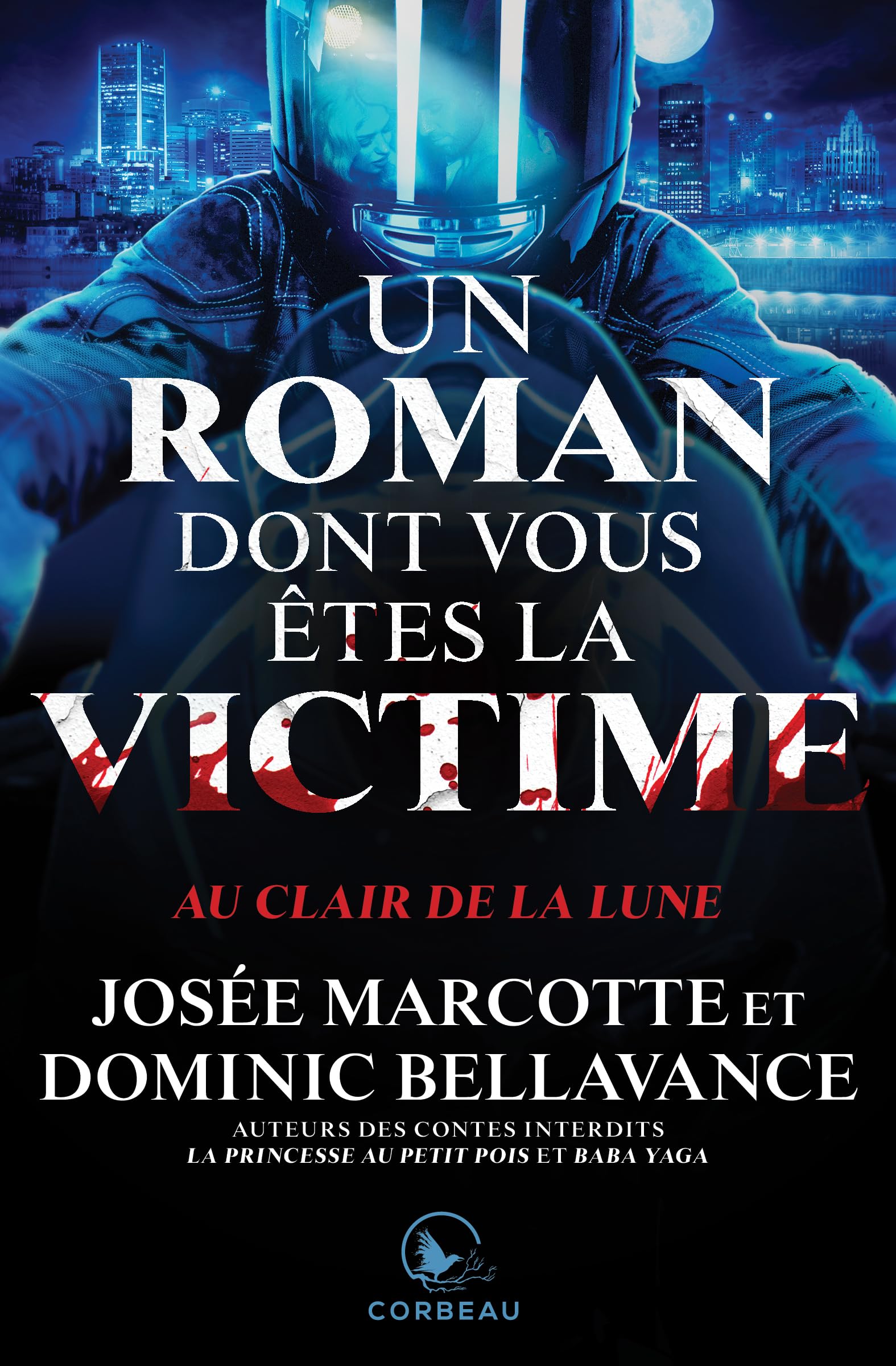 Un roman dont vous êtes la victime - Au clair de la lune book cover