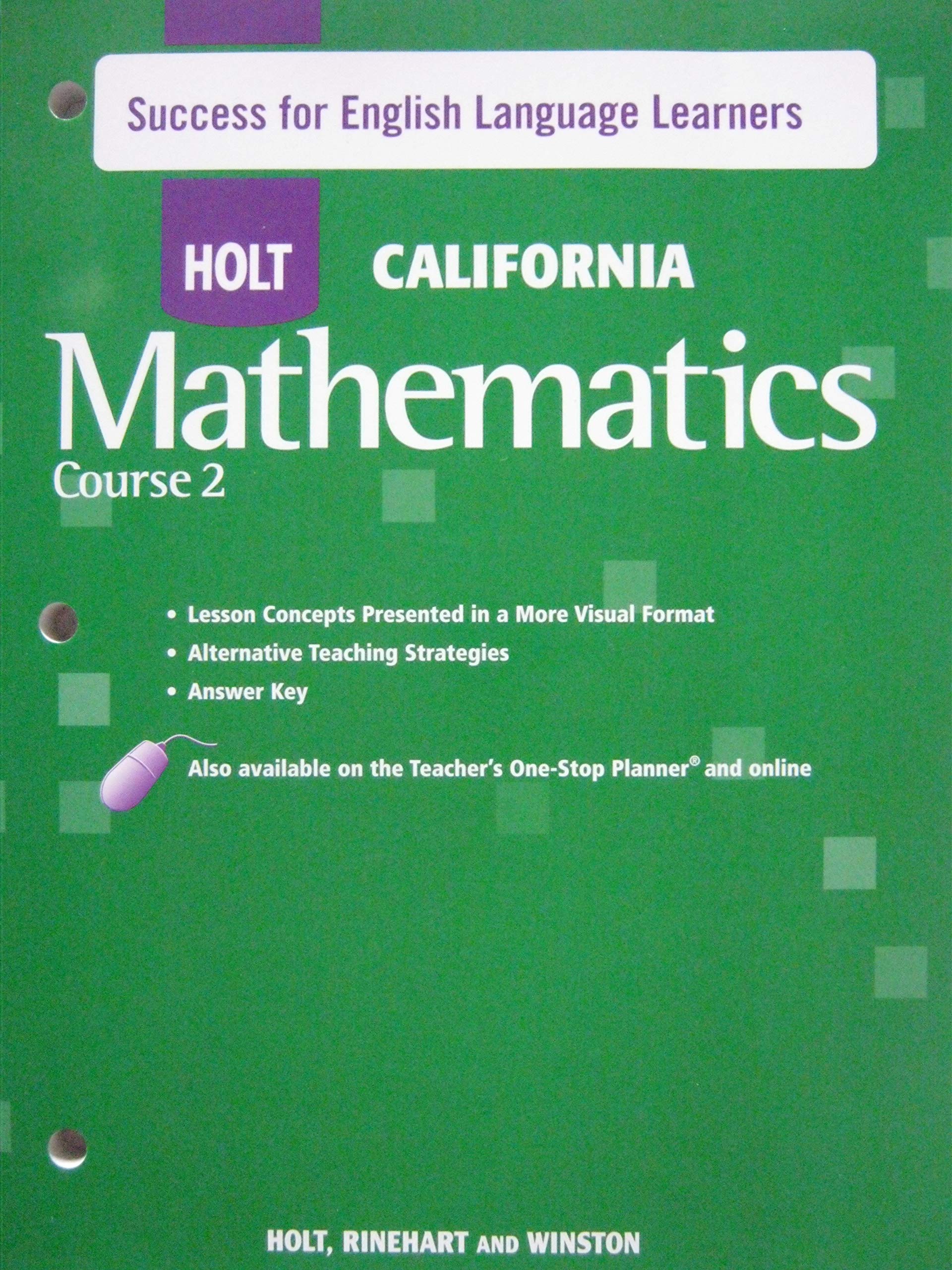 Holt Mathematics Worksheets With Answers 6th Grade