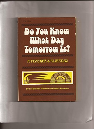 Do You Know What Day Tomorrow Is? book cover