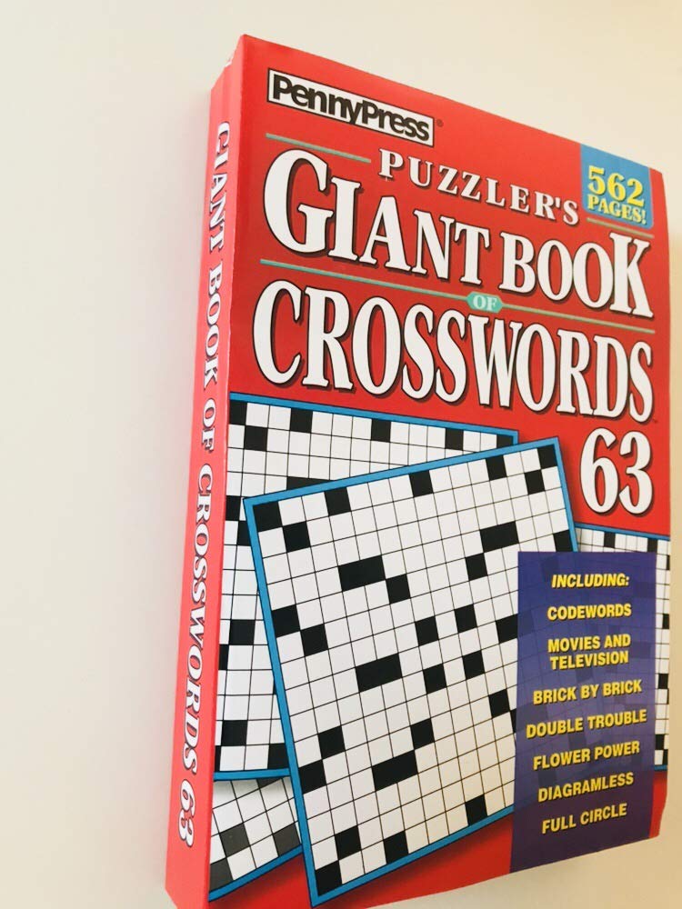 Volume 63 of the Puzzlers Giant Book of Crosswords Penny Press by Penny Dell | Goodreads