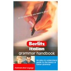 Italian Grammar Handbook (Pocket Guide) by Berlitz Publishing Company ...