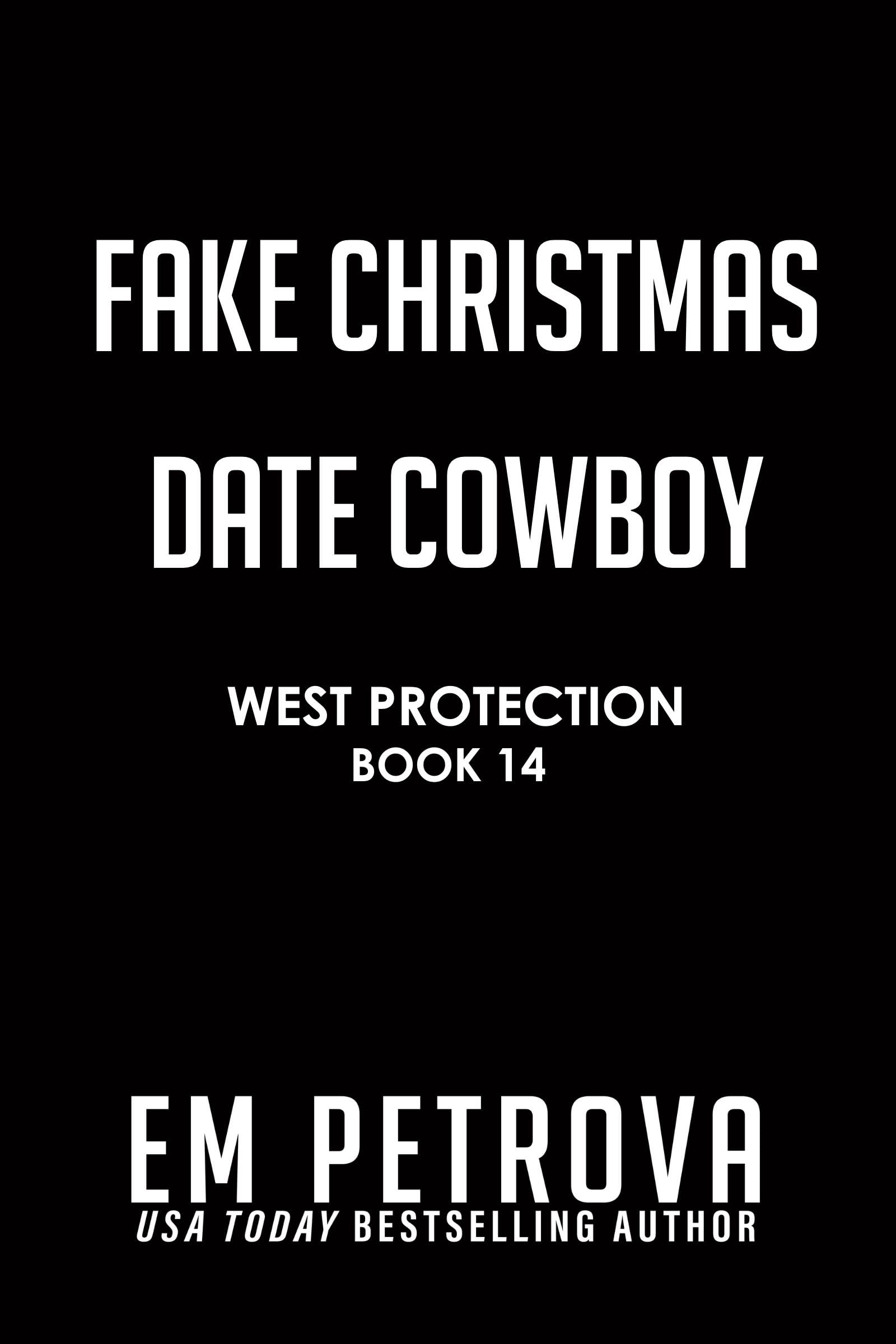 Fake Christmas Date Cowboy book cover
