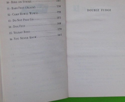 Double Fudge (Fudge, #5)
