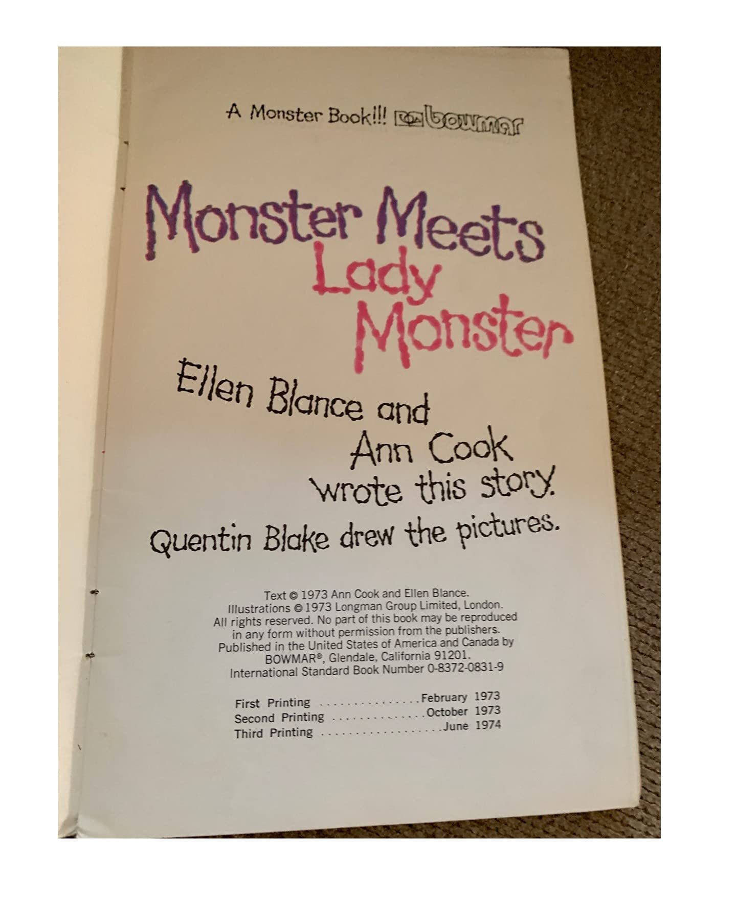 Monster Meets Lady Monster book cover