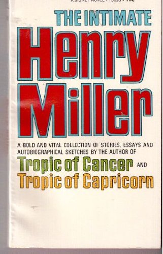 The Intimate Henry Miller book cover