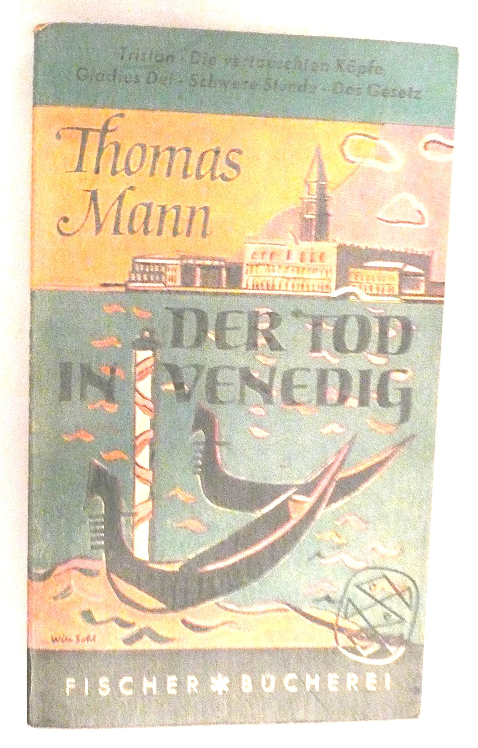 Der Tod In Venedig By Thomas Mann Goodreads