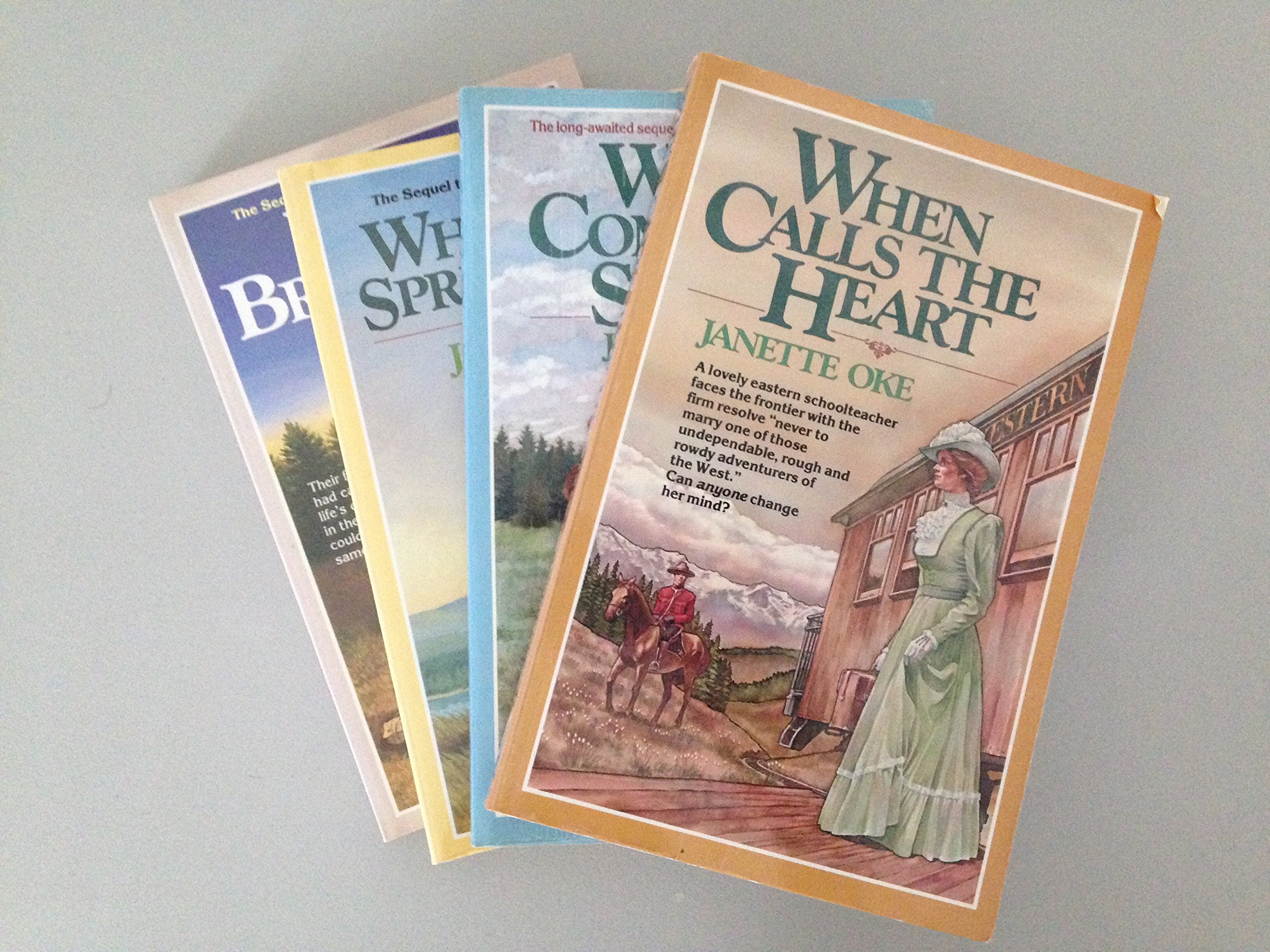 Author Oke Four Book Bundle Canadian West Series Includes When