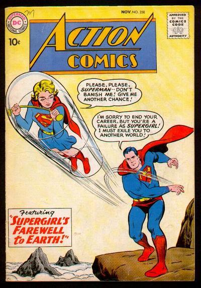 Action Comics book cover