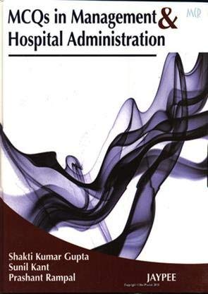 MCQs in Management & Hospital Administration