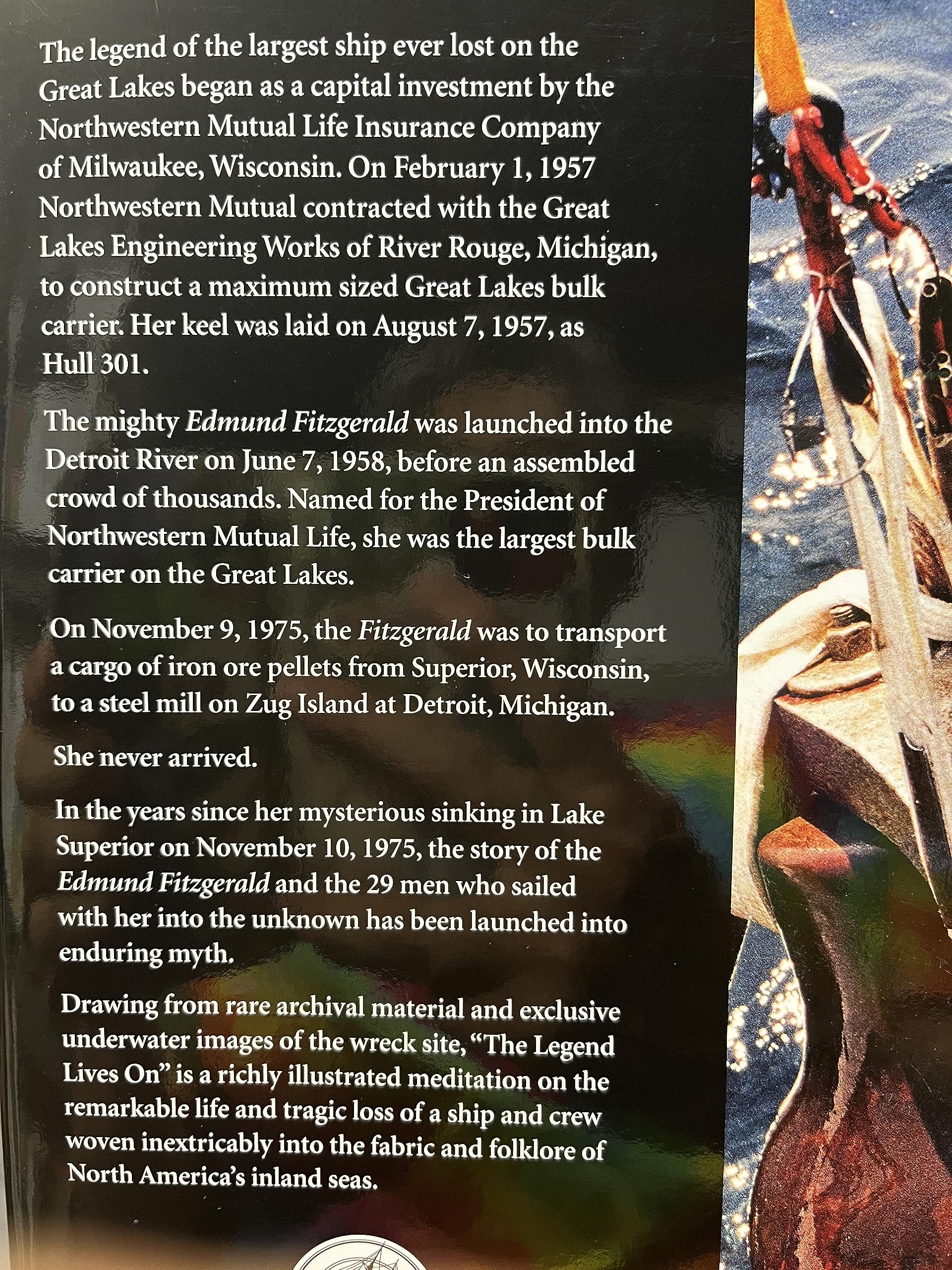 The Legend Lives On: S. S. Edmund Fitzgerald by L.L. Owens | Goodreads