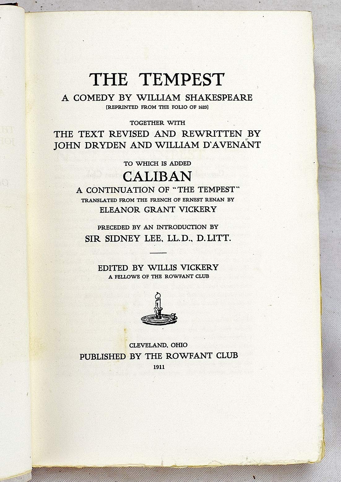 The Tempest A Comedy by William Shakespeare Goodreads